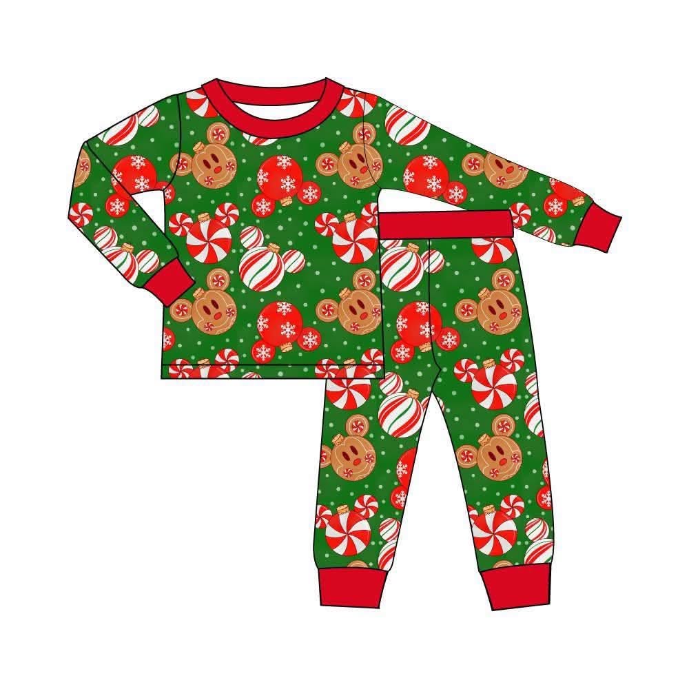 Gingerbread Dreams - 2 Piece Set Long Sleeve and Pants PJs
