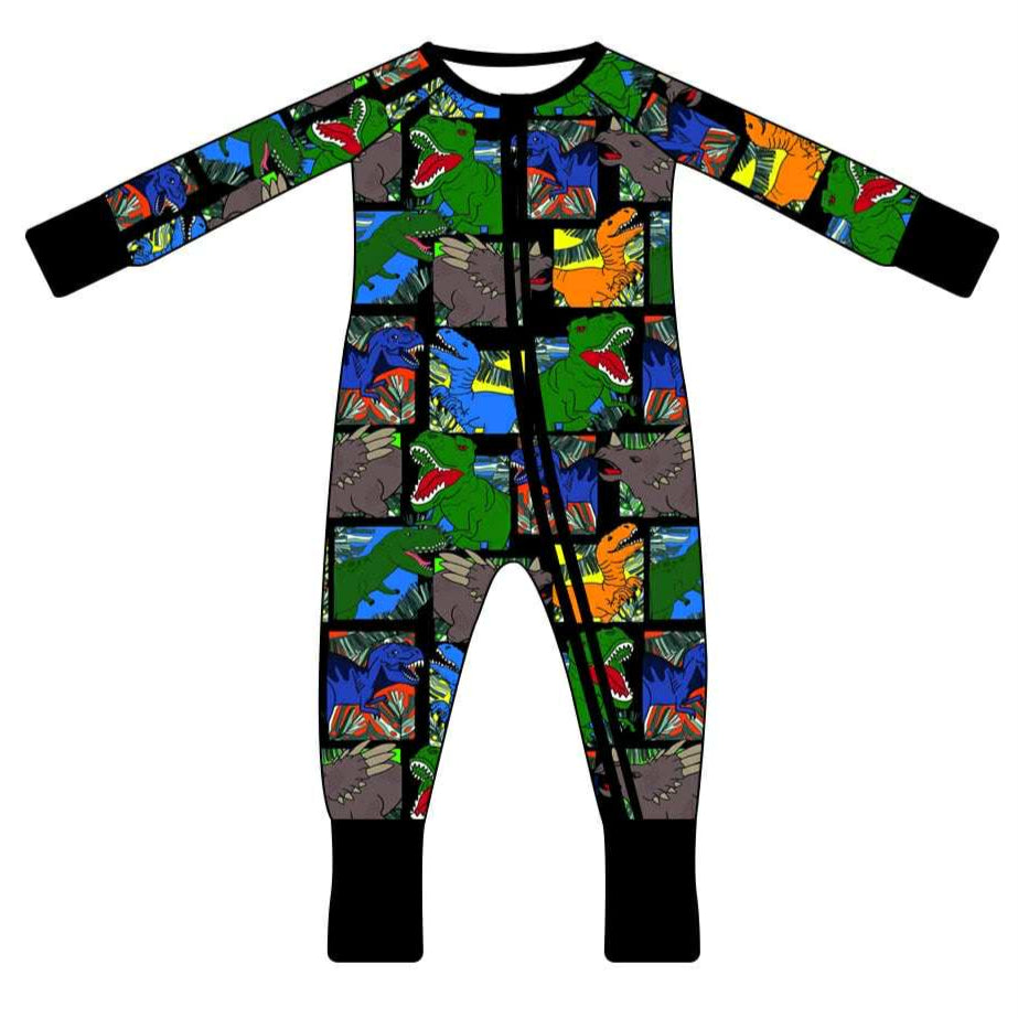 Jurassic Jams - Long Sleeve Convertible Zippy