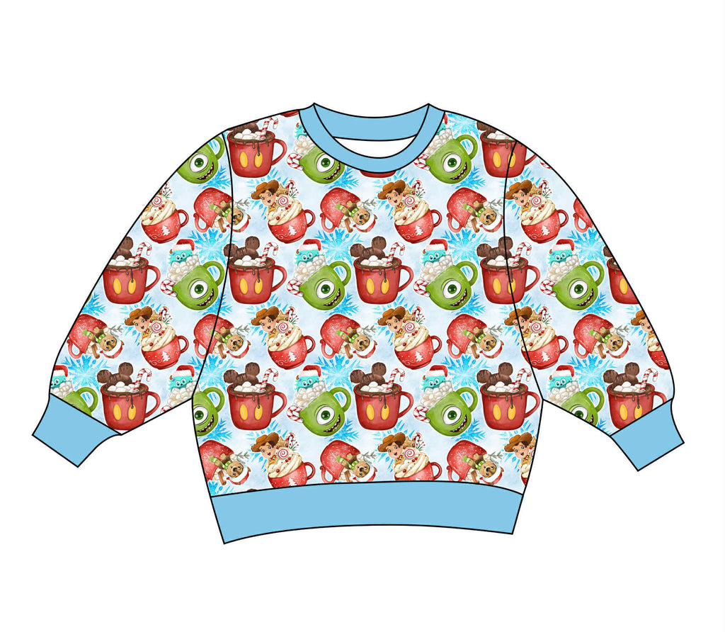 Cozy Comfy Sips - French Terry Crewneck