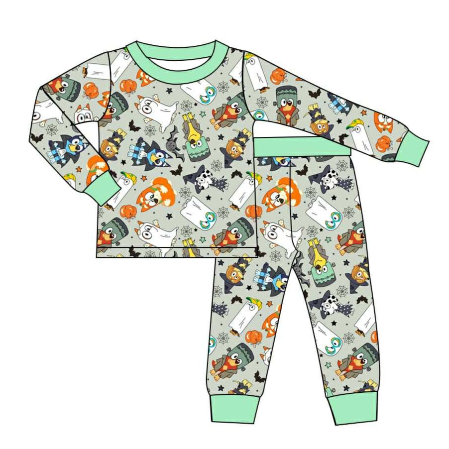 This Episode is Called: Trick or Treat! - 2 Piece Set Long Sleeve and Pants