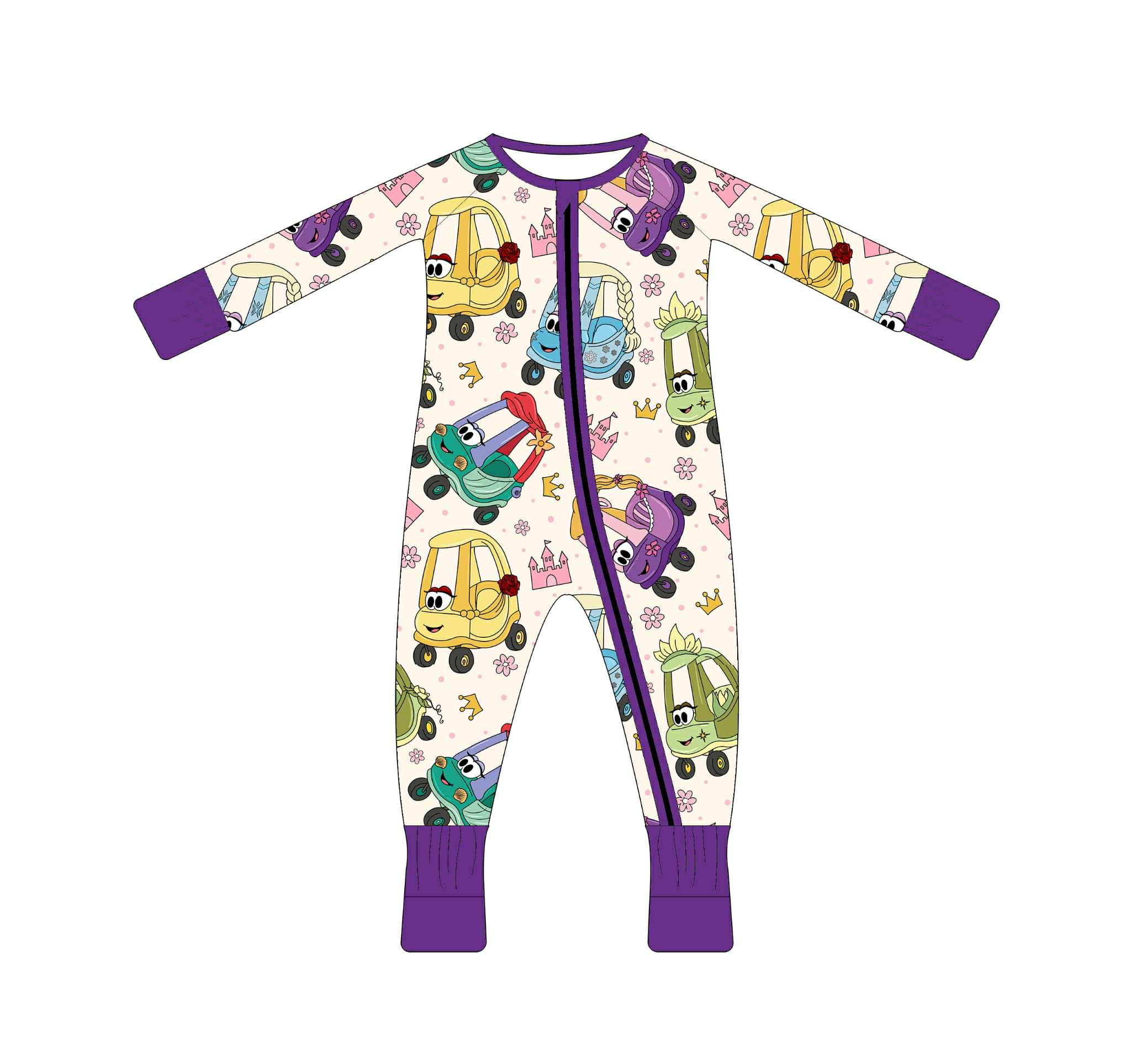 Princess Coupe - Long Sleeve Zippy