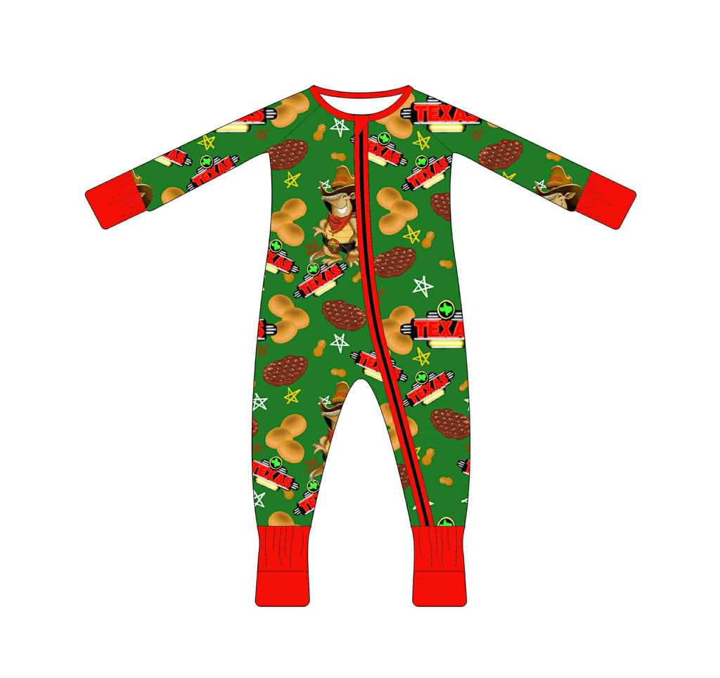 Texas Rolls - Long Sleeve Zippy