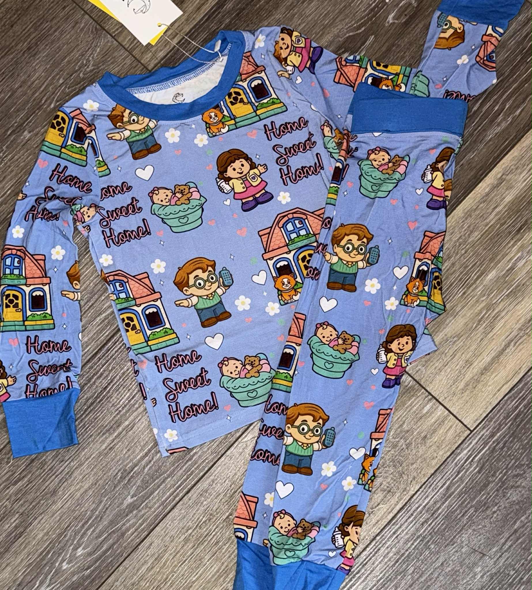 Little Home - 2 Piece Set Long Sleeve and Pants PJs