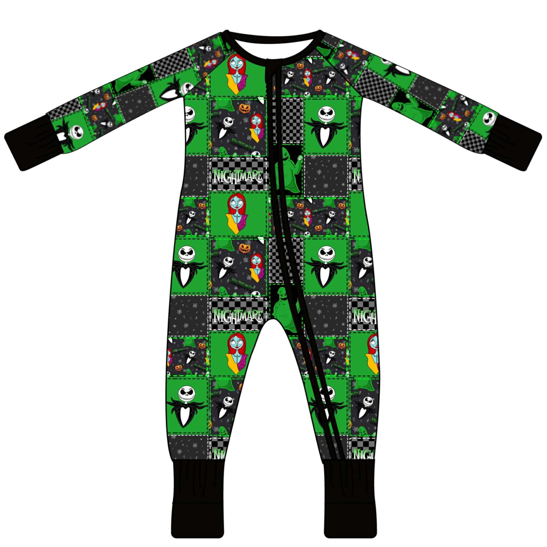 Nightmare - Long Sleeve Convertible Zippy