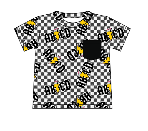 Highway to School - Pocket Tee