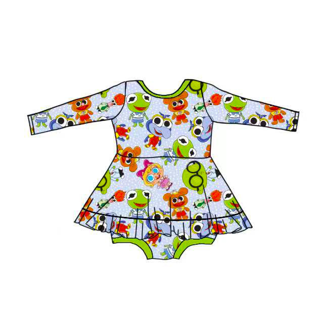 Muppet Minis Bodysuit Twirl Dress