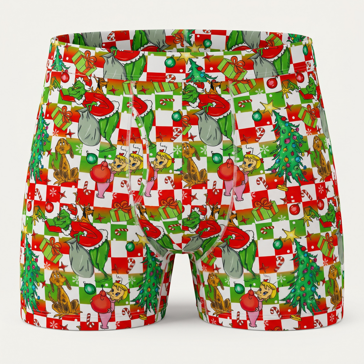 Feeling Grinchy - Men's Boxers