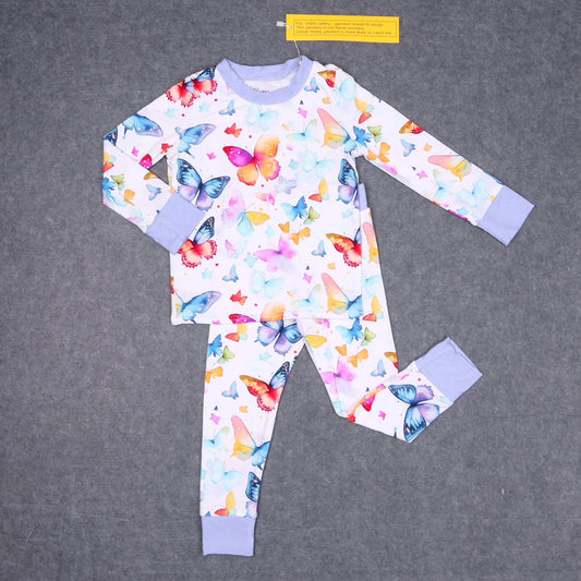 Butterfly Kisses Two-Piece Pajama Set