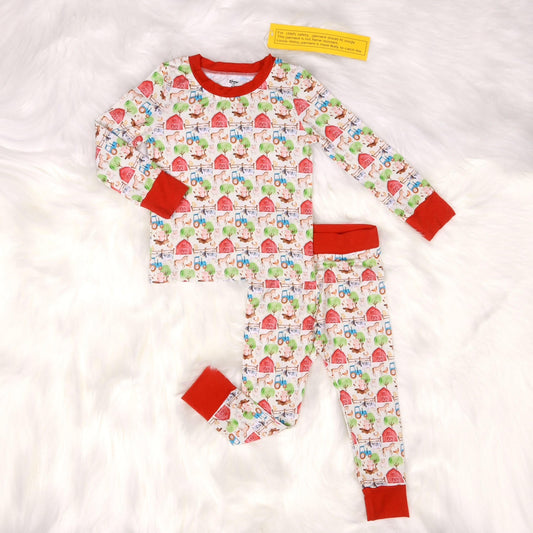 Farmyard friends Two-Piece Pajama Set