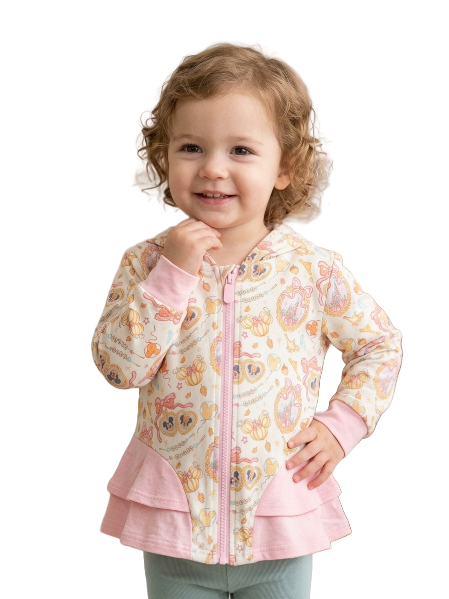 Little Britches X My Gigi's Closet Collab - Fall Ever After - French Terry Jacket