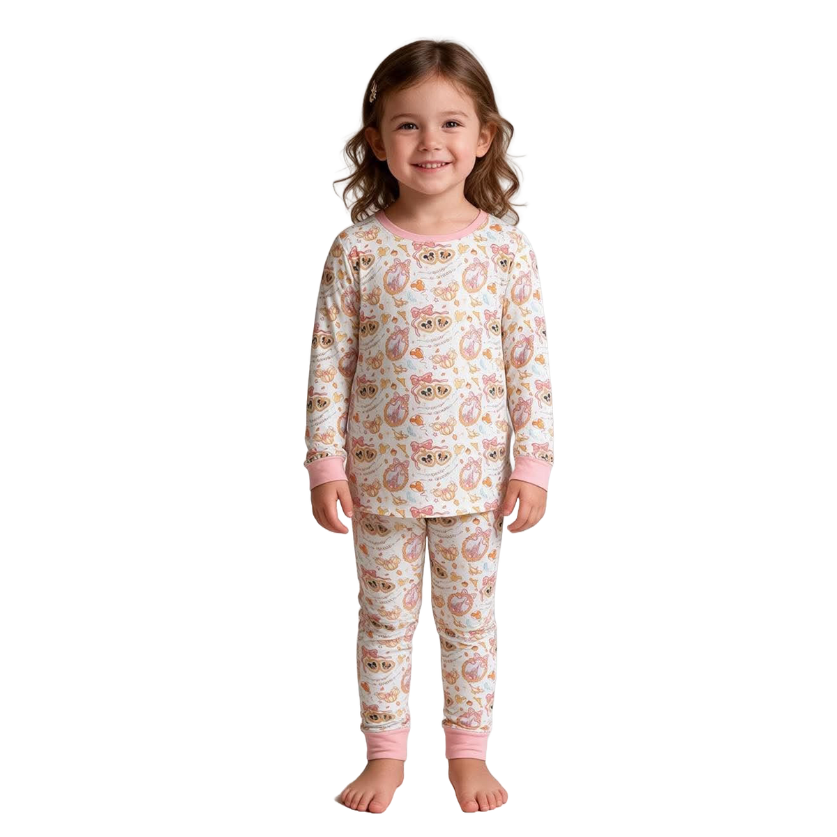 Little Britches X My Gigi's Closet Collab - Fall Ever After - 2 Piece PJs Long Sleeve and Pants
