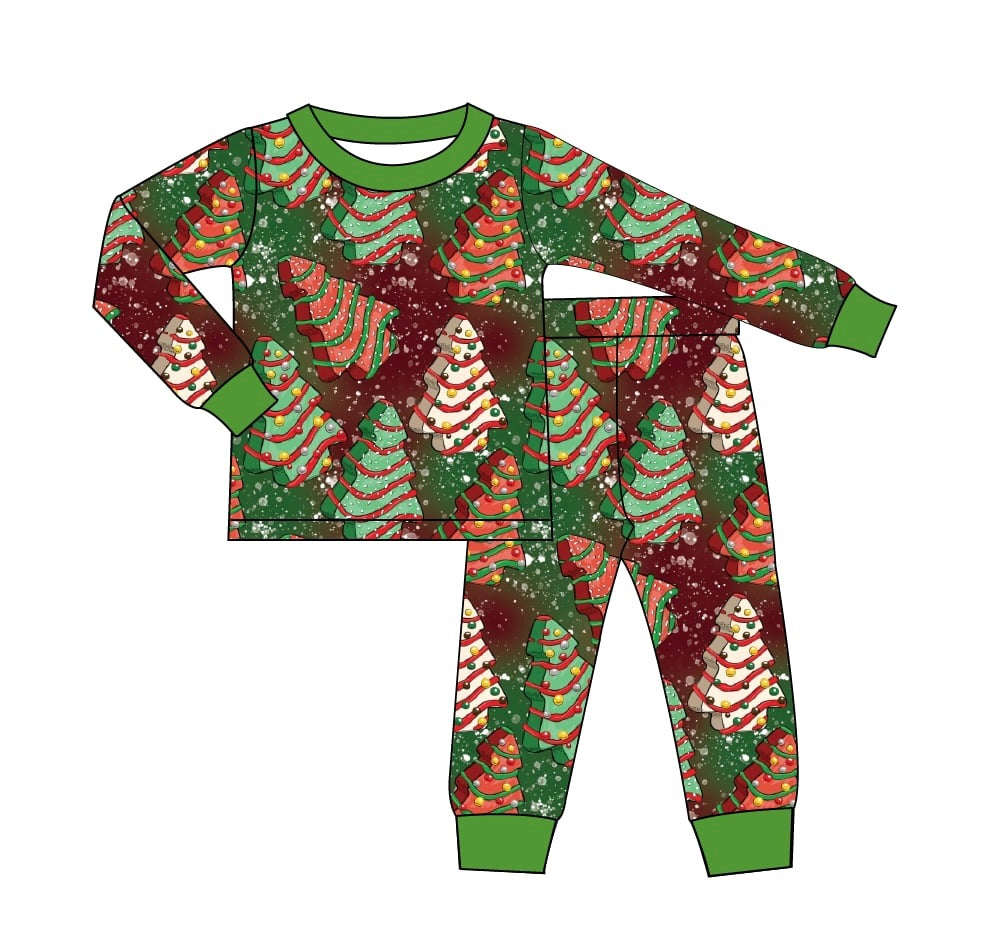 Christmas Cakes - 2 Piece PJs Long Sleeve and Pants