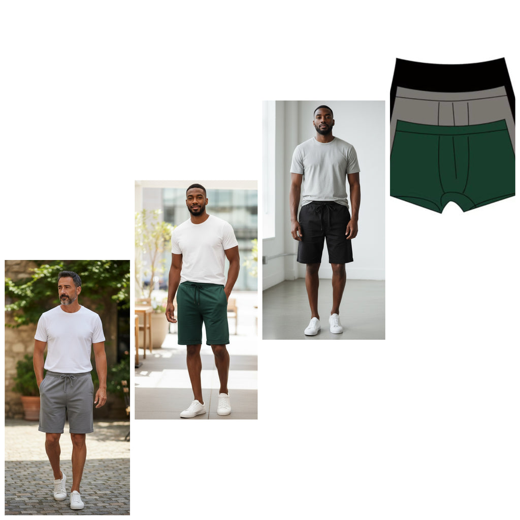 Father’s Day Bamboo Essentials Bundle 💙 Shorts + Boxers