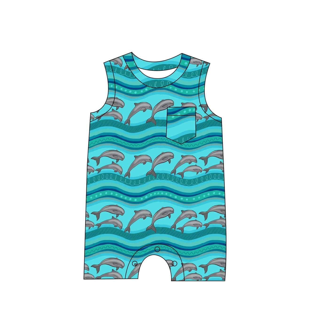 Flippin Fun - Tank Pocket Romper