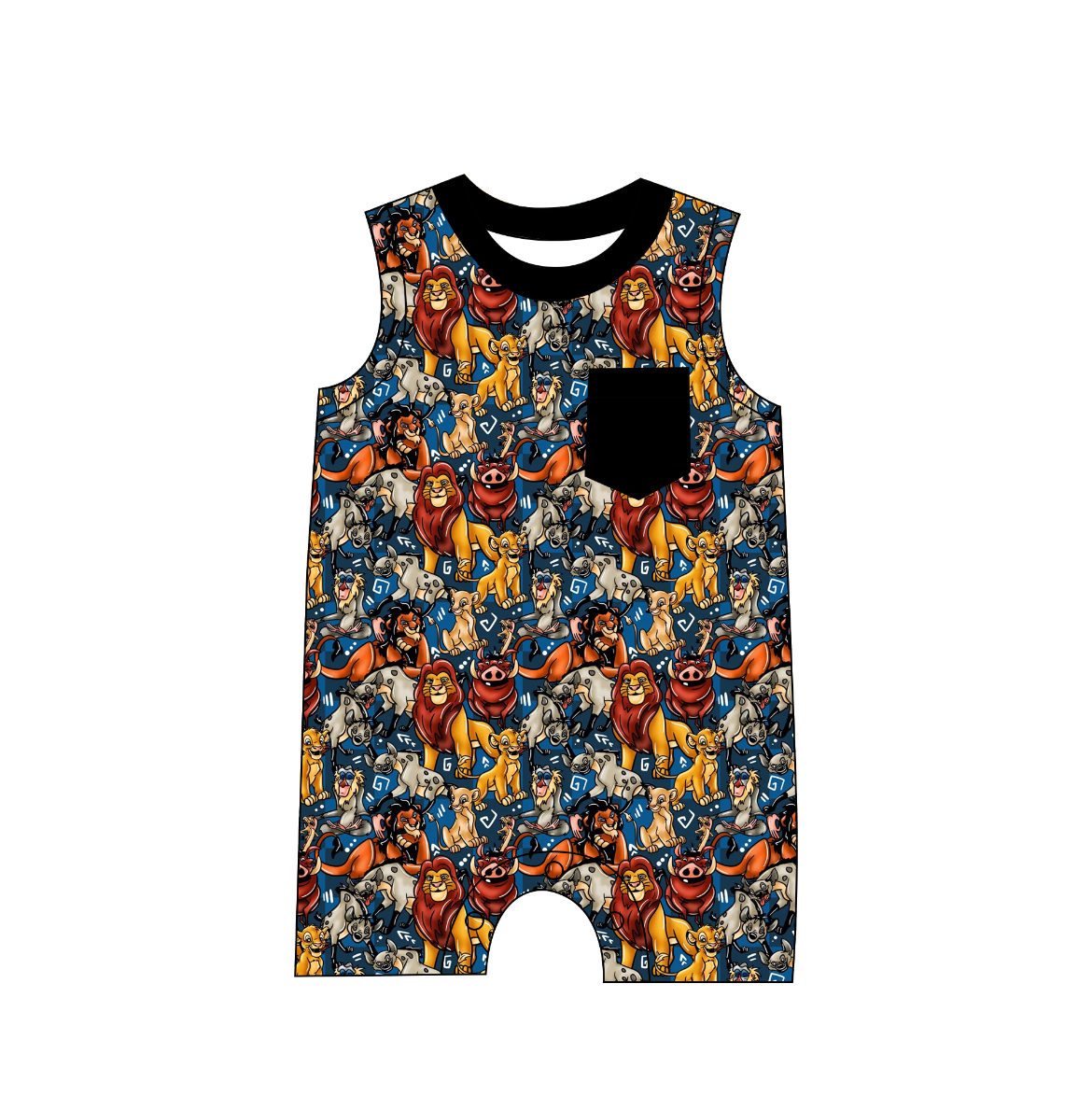 The Pride - Tank Pocket Romper