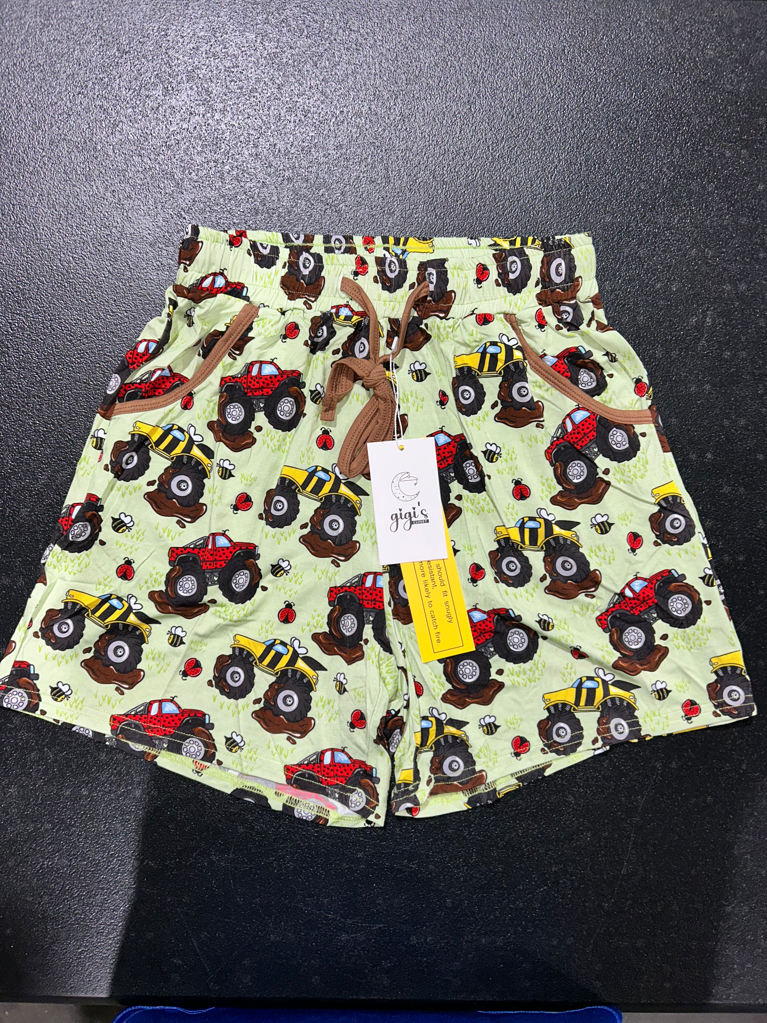 Monster Bugs - Adult Shorts