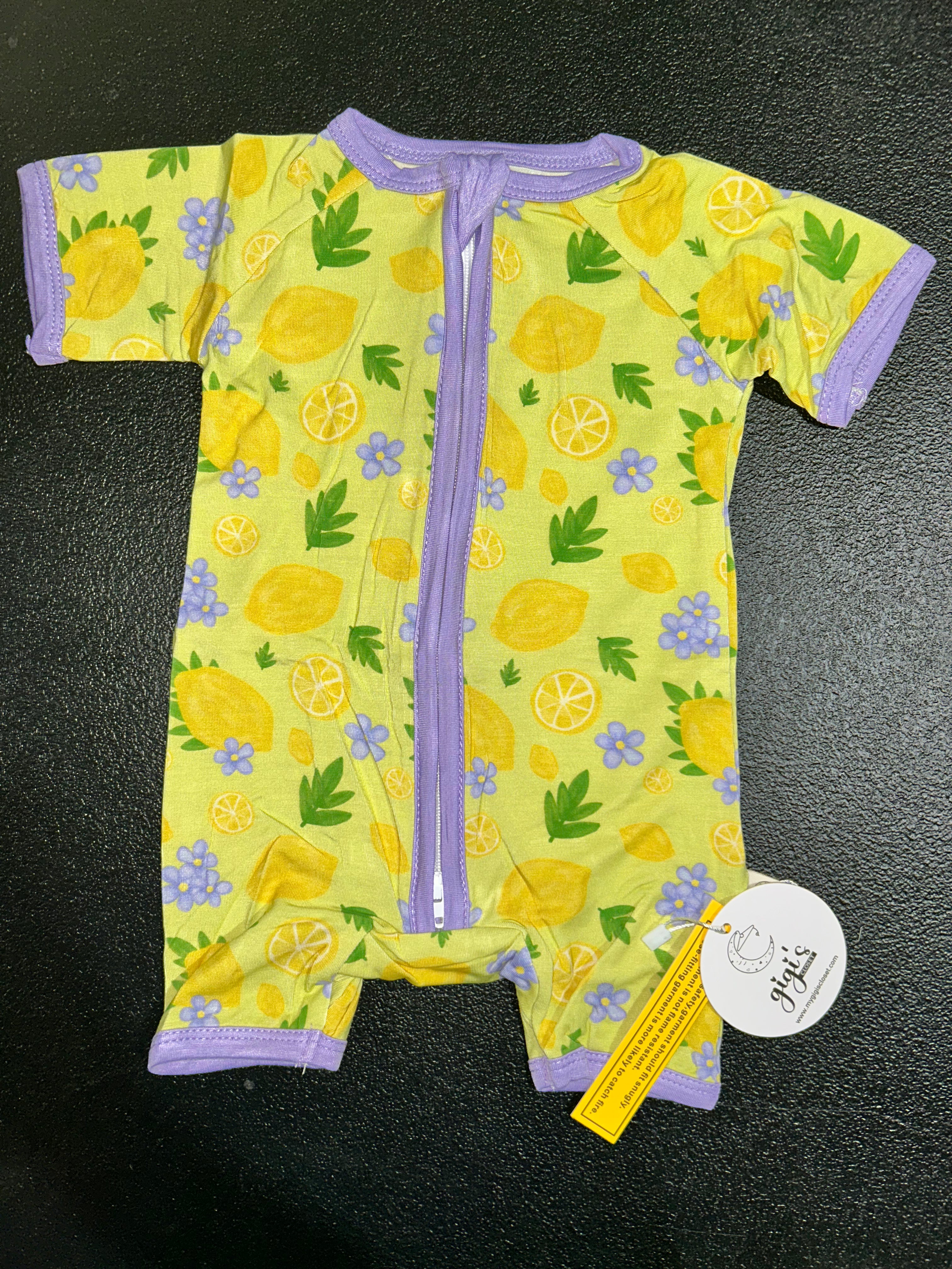 Lemon Squeezy - Short Sleeve Shorty