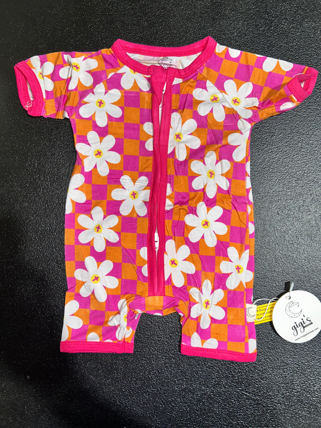 Crossed Flowers - Short Sleeve Shorty