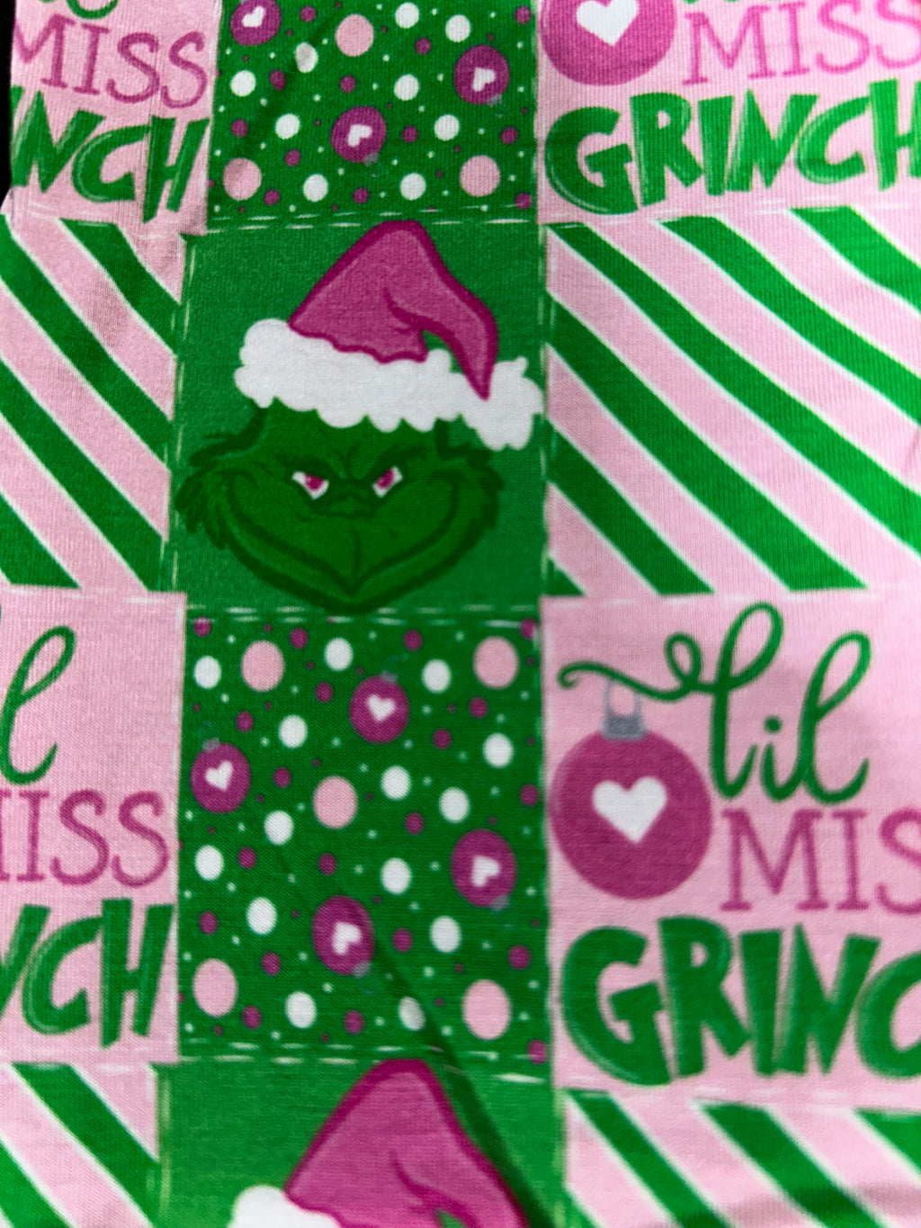 Little Miss Grinchy - Ruffle Convertible Zippy