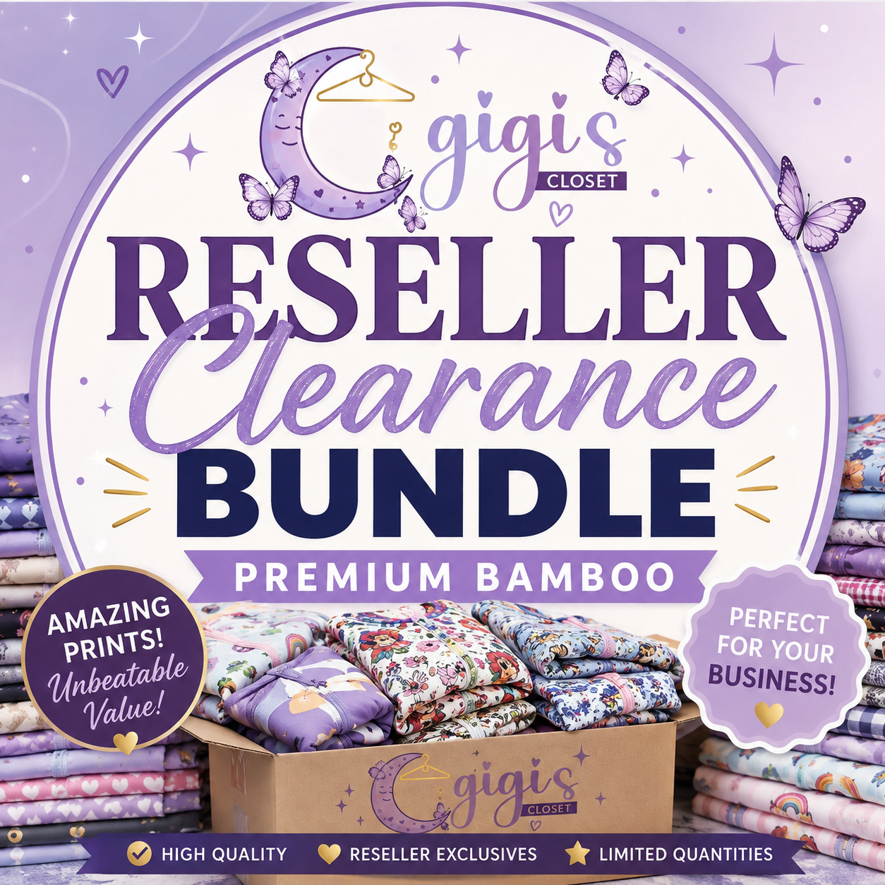 Clearance Reseller Bundle 50 Pieces (NO DISCOUNTS)