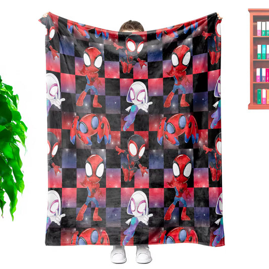 Web Warriors 60x80 Microfleece Blanket