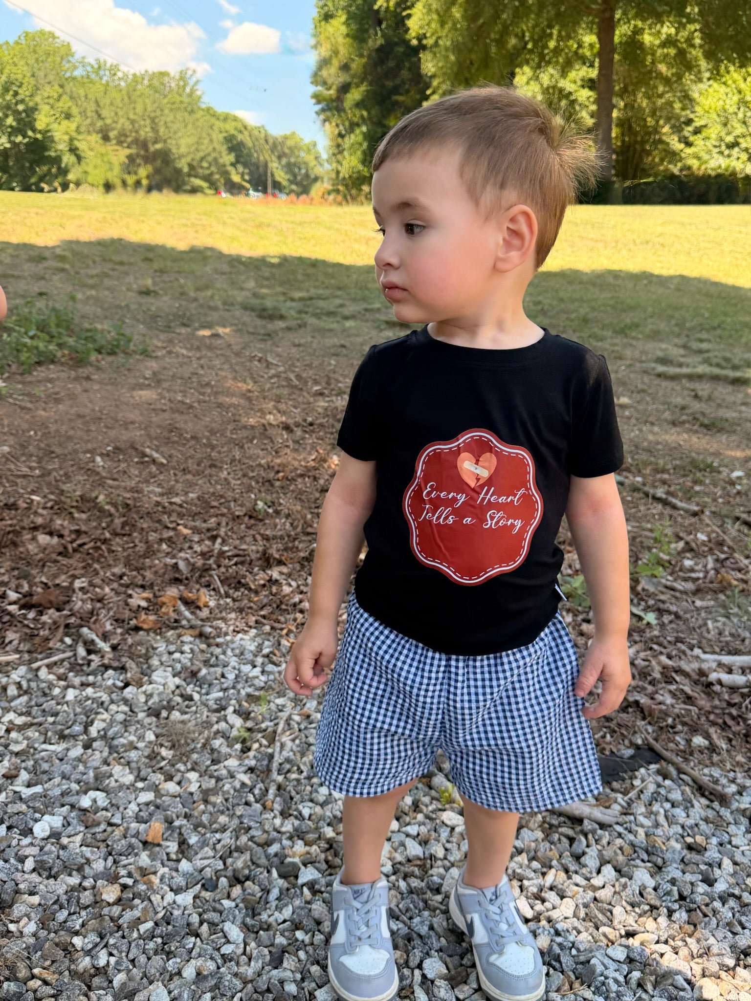 COMING SOON - Every Heart Tells a Story - Appliqué Tee