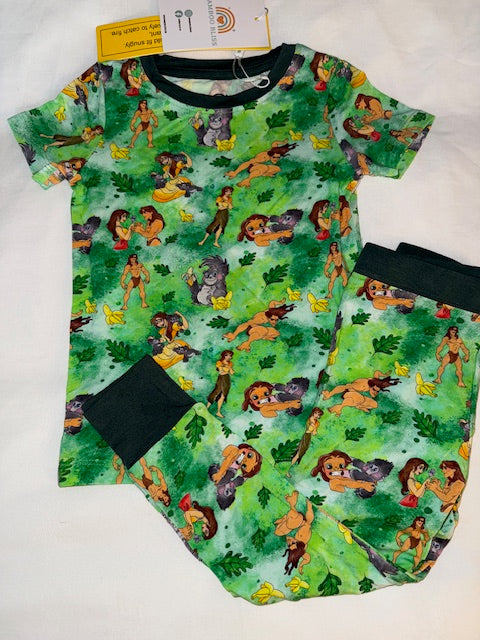 Jungle Adventures Bamboo Bliss Two-Piece Pajama Set