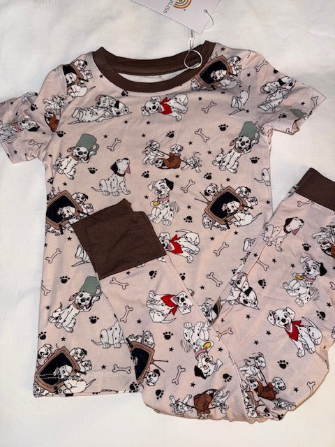 Puppy Playtime Bamboo Bliss Two-Piece Pajama Set