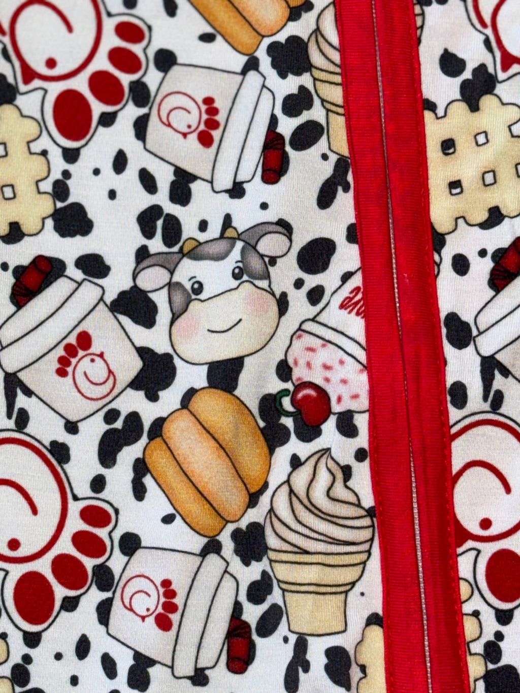 Eat More Chickin - Long Sleeve Convertible Zippy