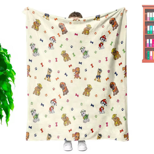 Rescue Paws 60x80 Minky Plush Blanket