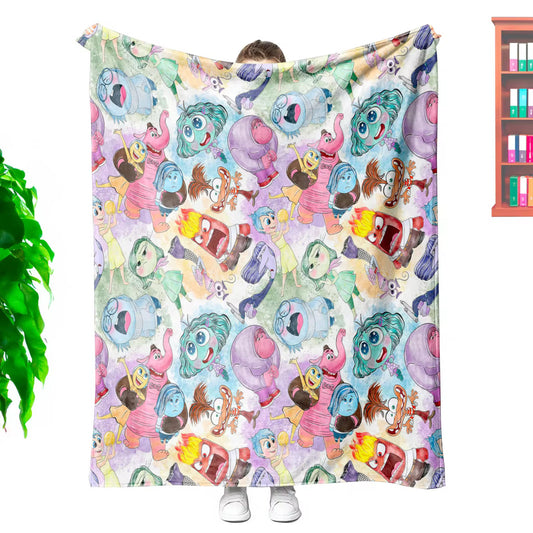 Inside Outburst 60x80 Minky Plush Blanket