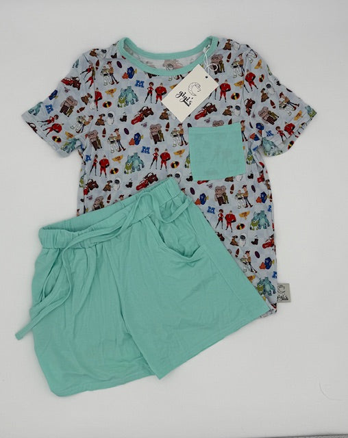 Little Legends 2-Piece Pocket T & Drawstring Shorts