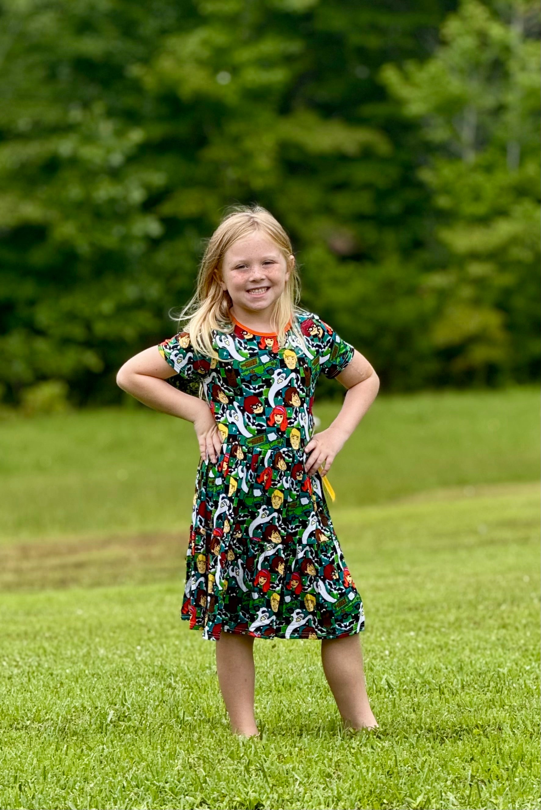Mystery Machine Mayhem Twirl Dress