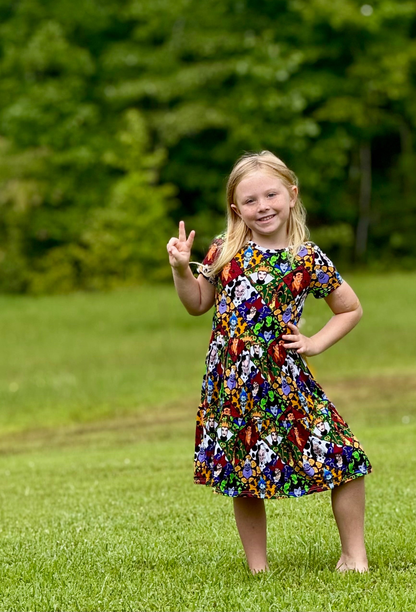 Villain Vibes Twirl Dress