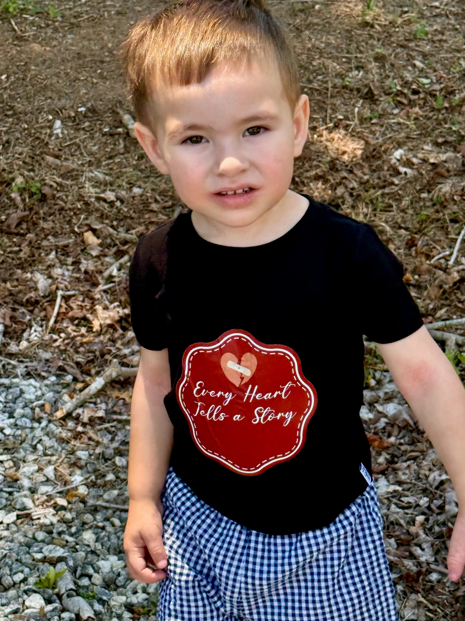 COMING SOON - Every Heart Tells a Story - Appliqué Tee