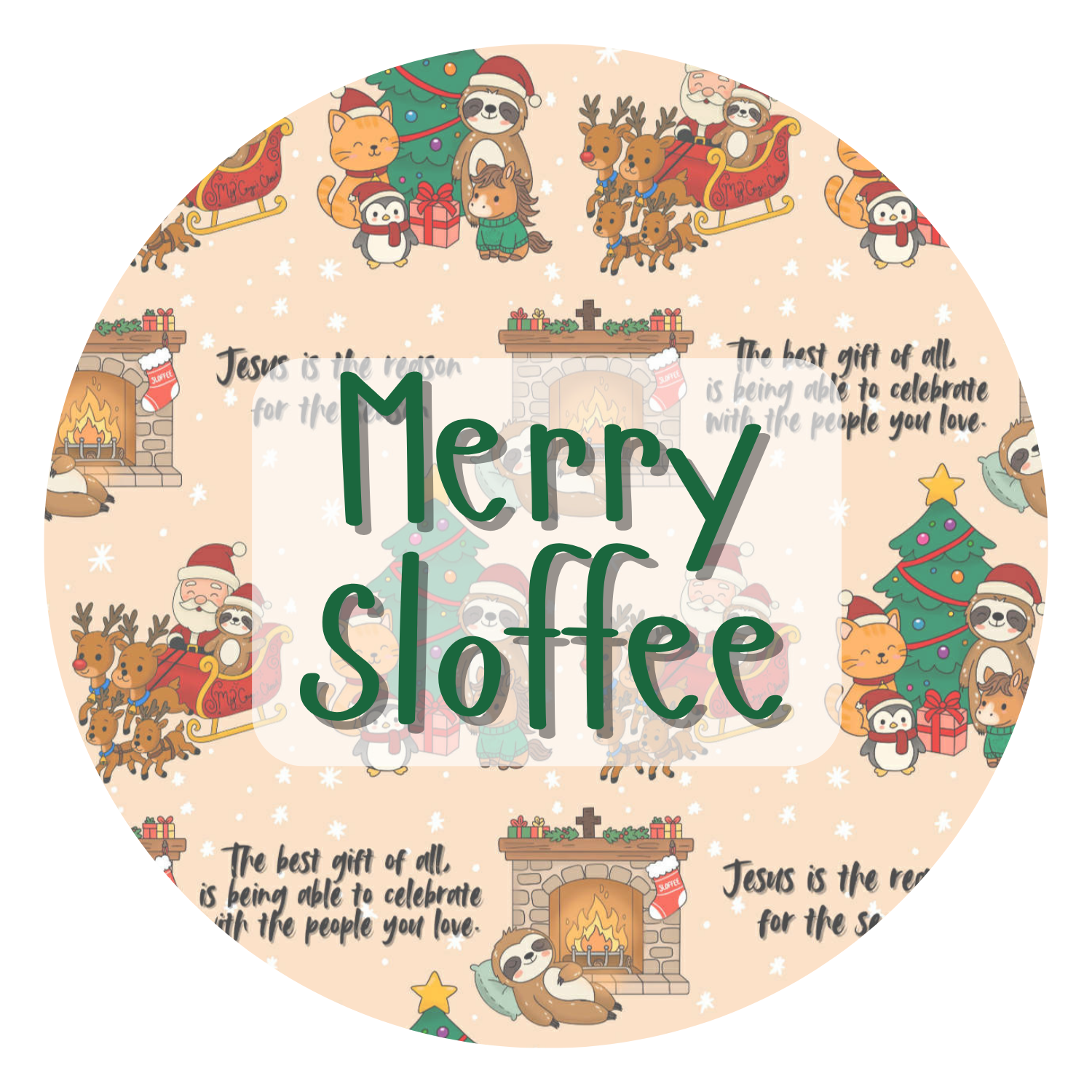 Merry Sloffee - 2 Piece Set Long Sleeve and Pants PJs