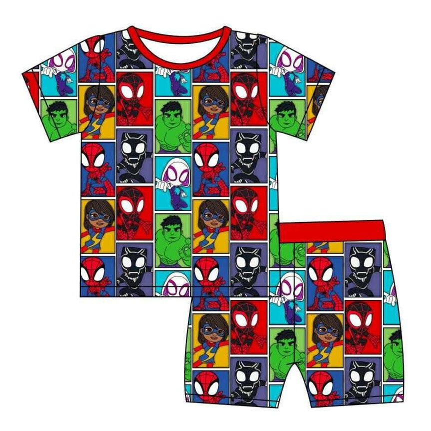 Mighty Jr. Heros - 2 Piece Set Short Sleeve and Shorts