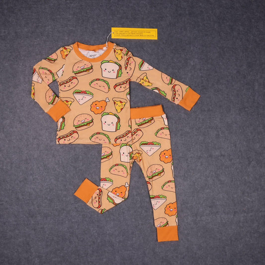 Snack Time Squad Two-Piece Pajama Set