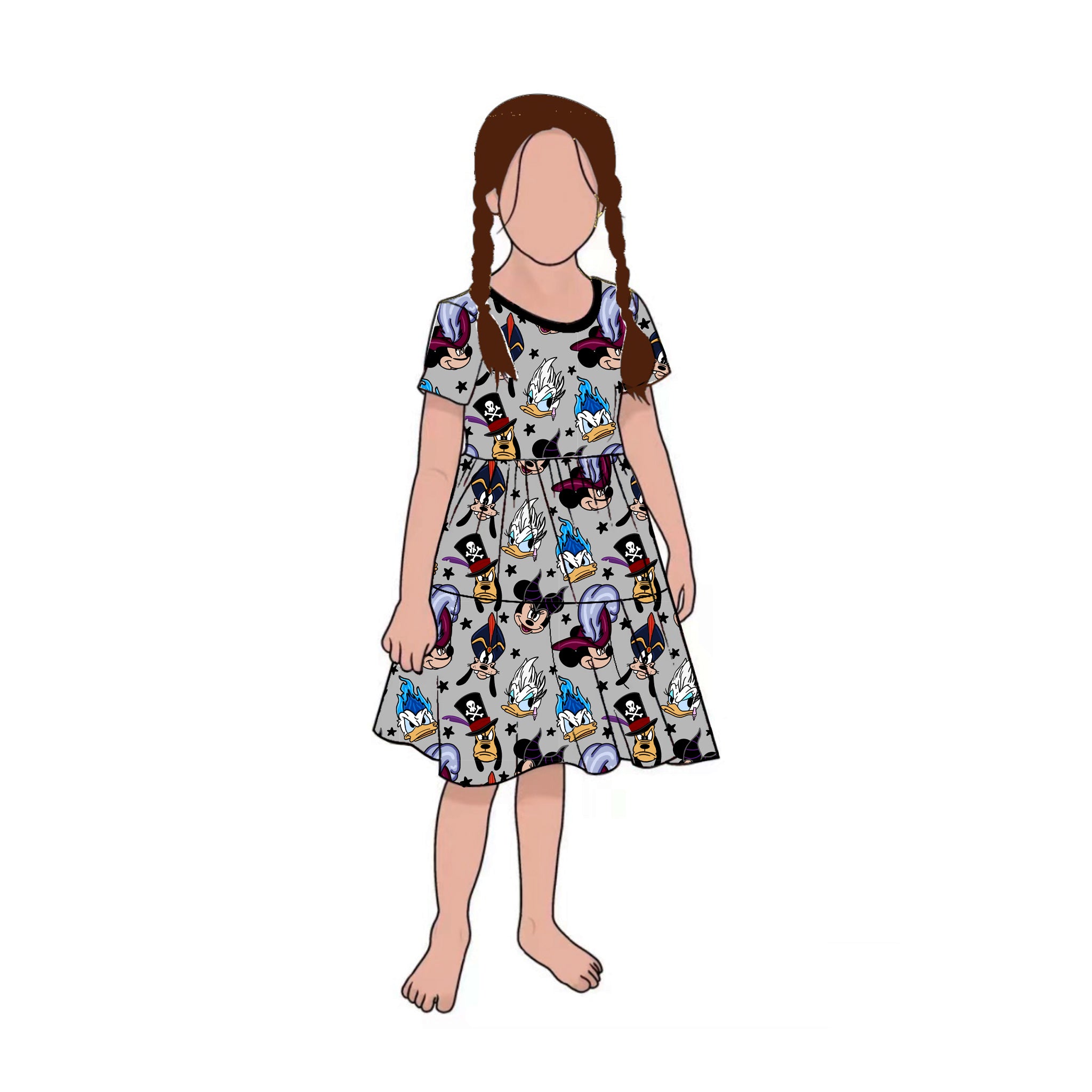 Toon Tricksters Twirl Dress