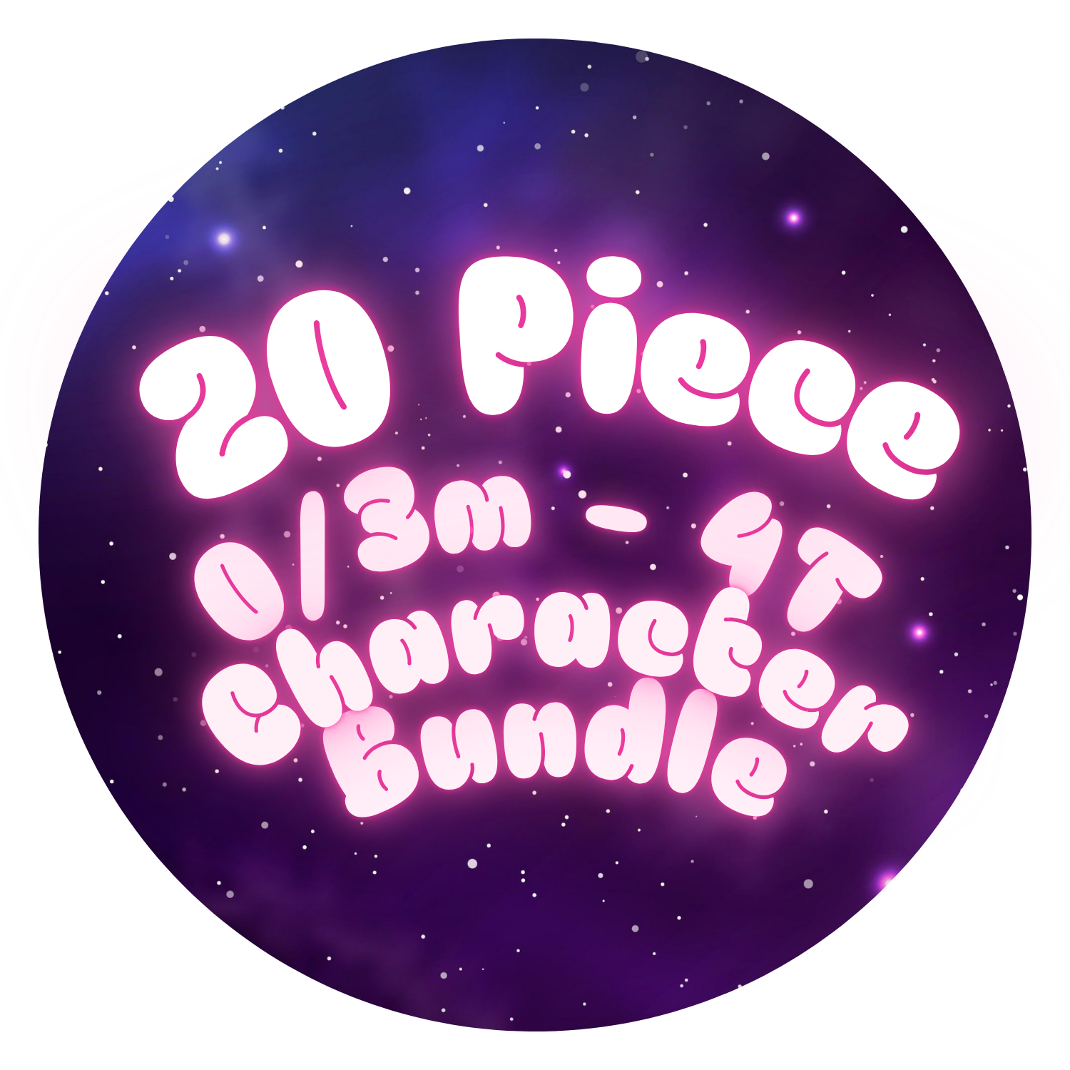 Reseller Bundle - 0-3 through 4T - Character - 20 Piece