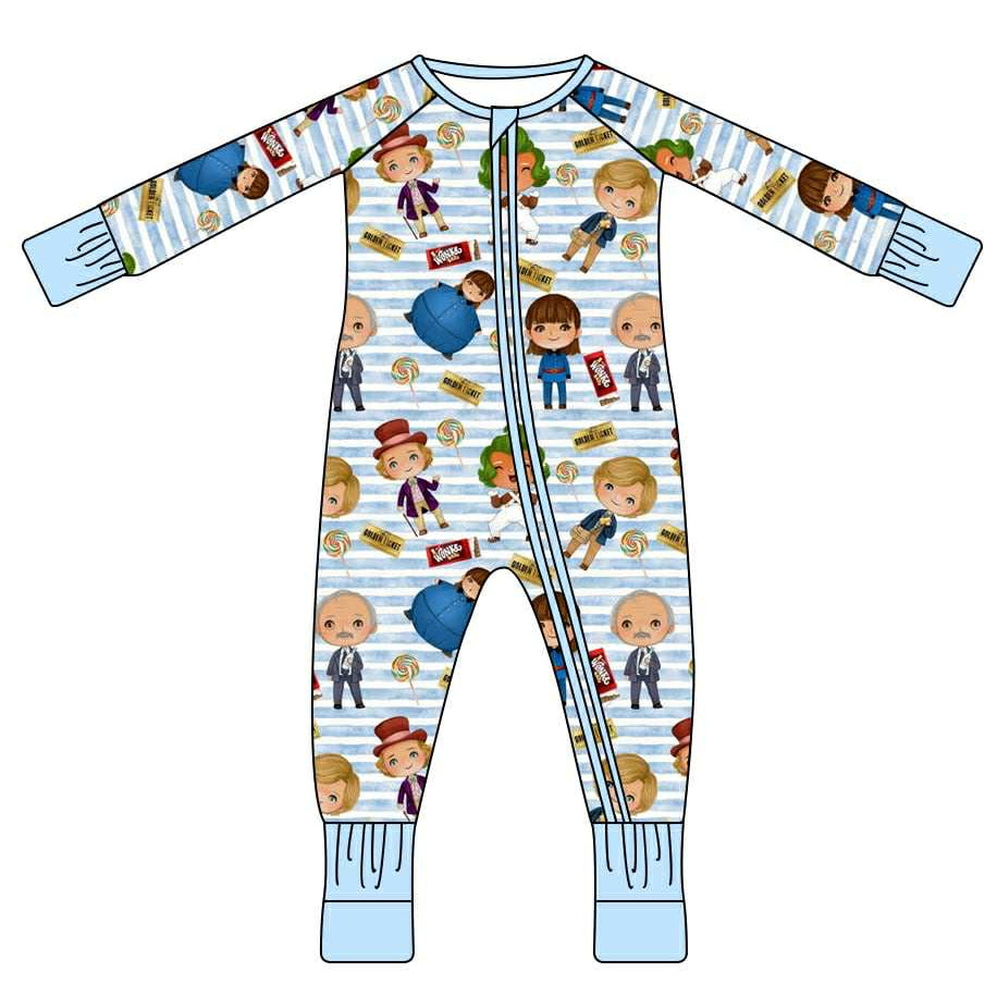 Wonka Candy Friends - Long Sleeve Zippy