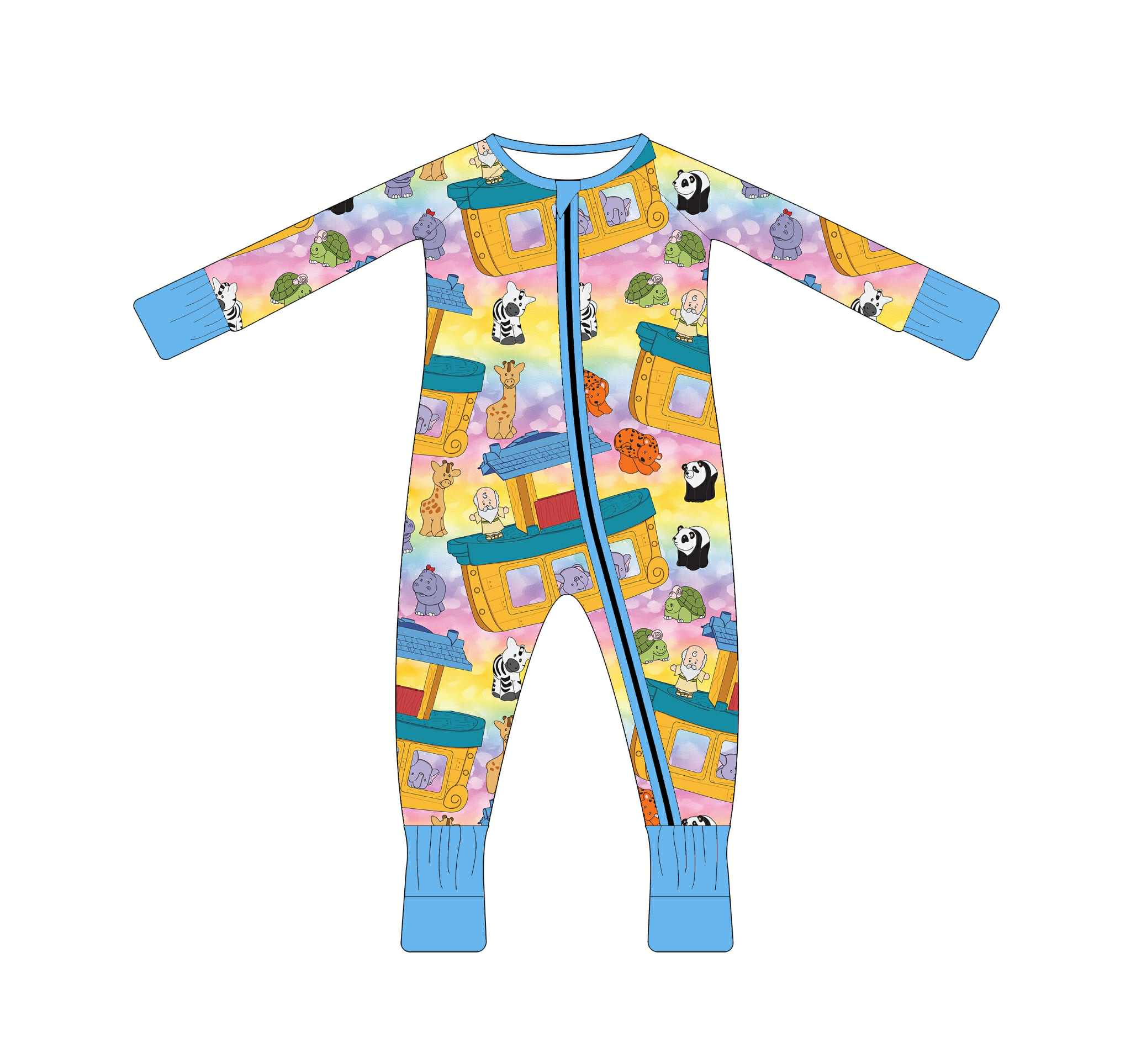 The Promise (Rainbow) - Long Sleeve Zippy