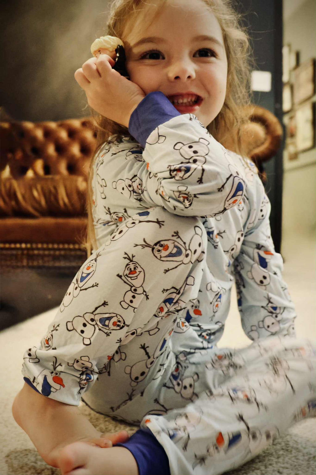 Hi Friend - 2 Piece Set Long Sleeve and Pants PJs