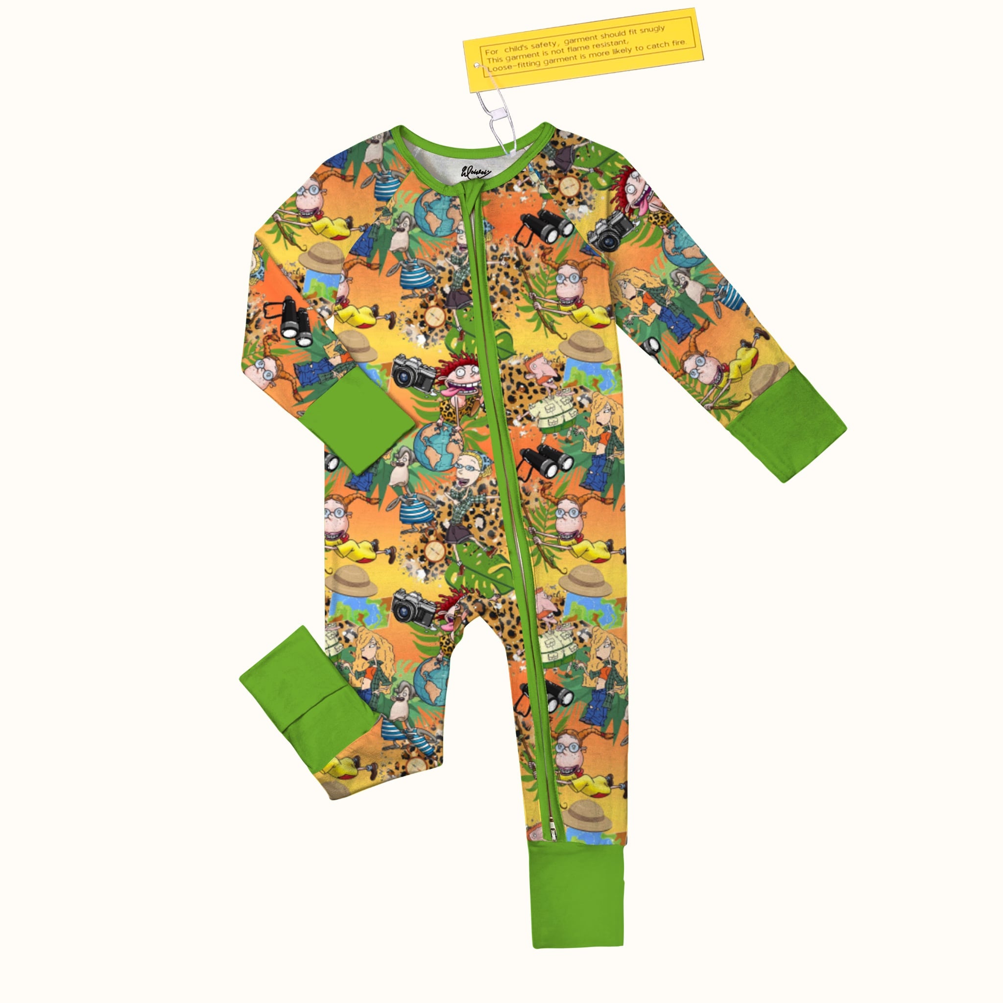 Wild Family Long Sleeve Convertible Zippy