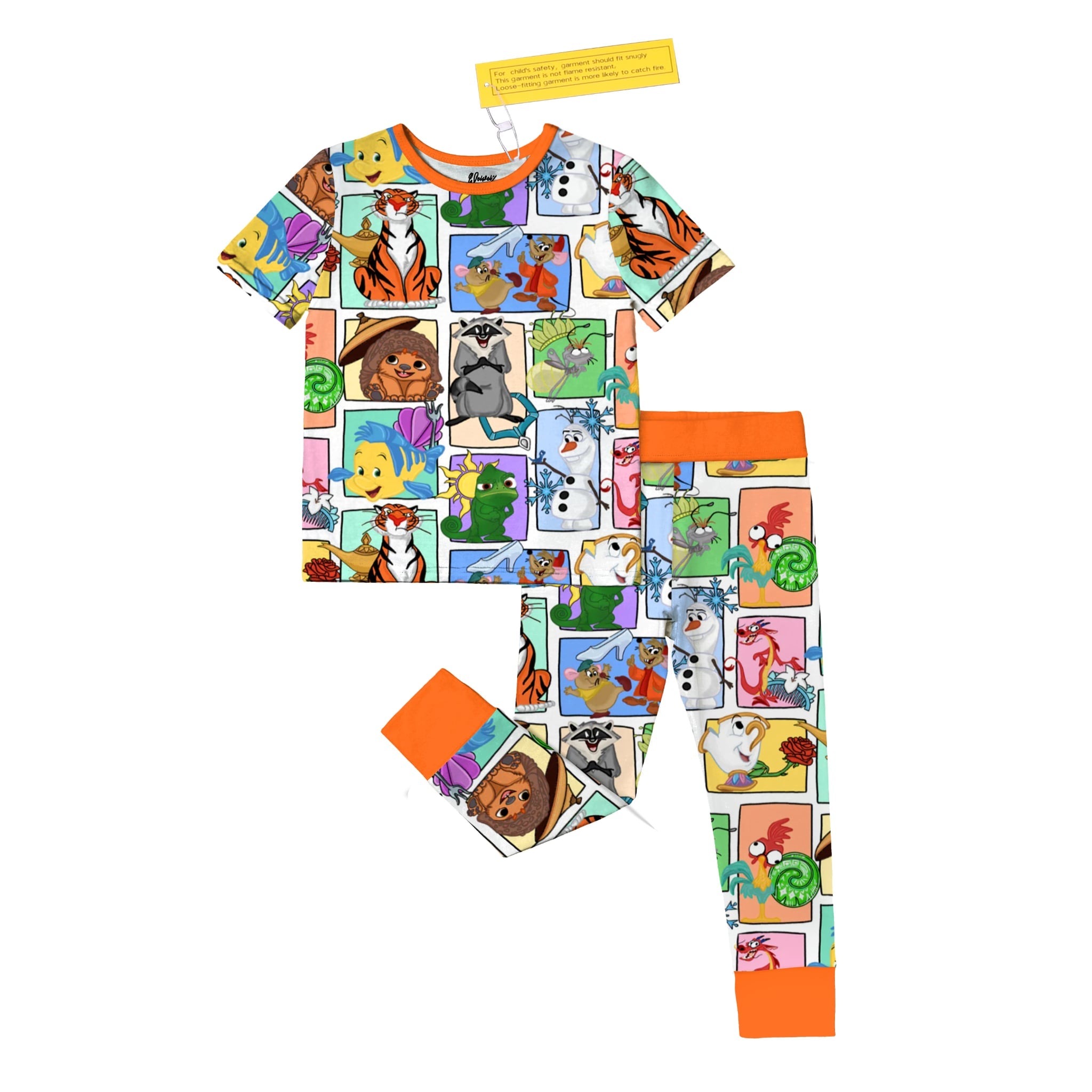 Silly Critters 2 Piece Short Sleeve and Pants
