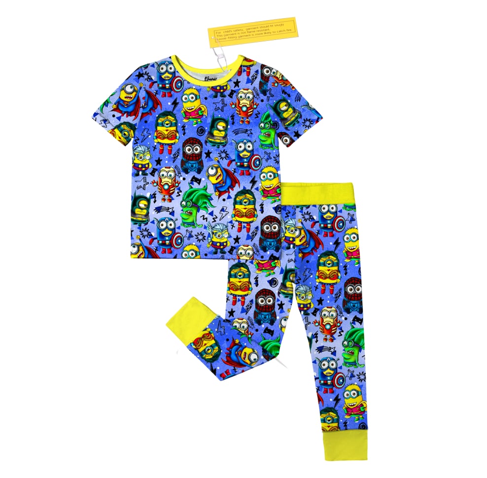 Super Helpers! 2 Piece Short Sleeve and Pants