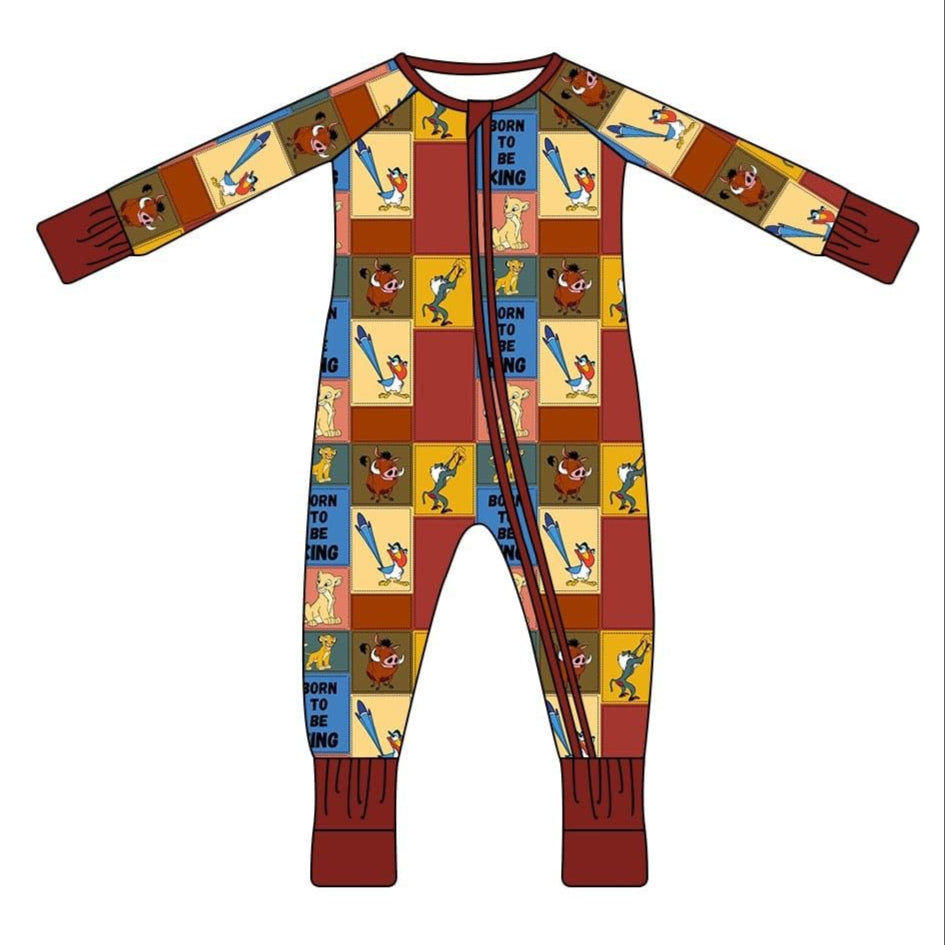 Born To Be King Long Sleeve Convertible Zippy