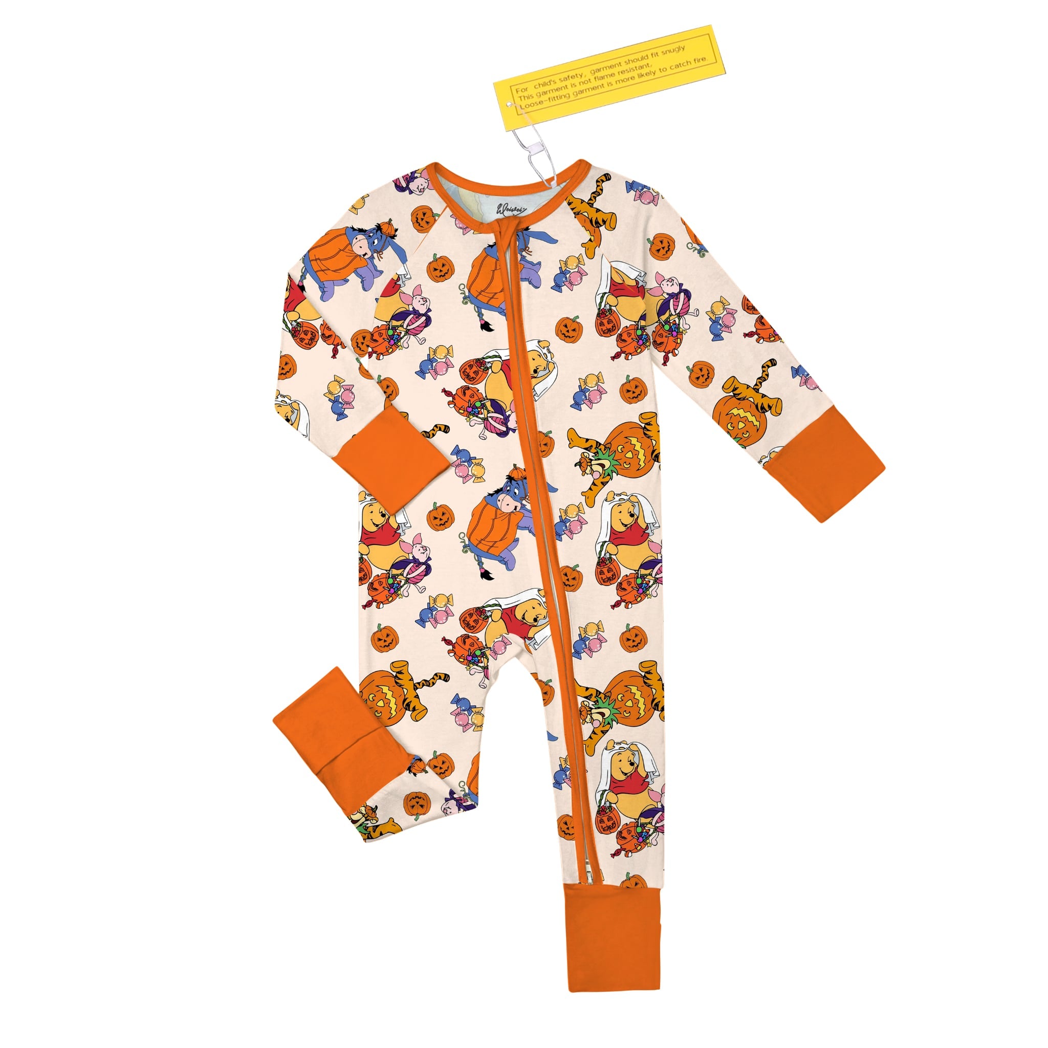 Hundred Acre Halloween Long Sleeve Convertible Zippy