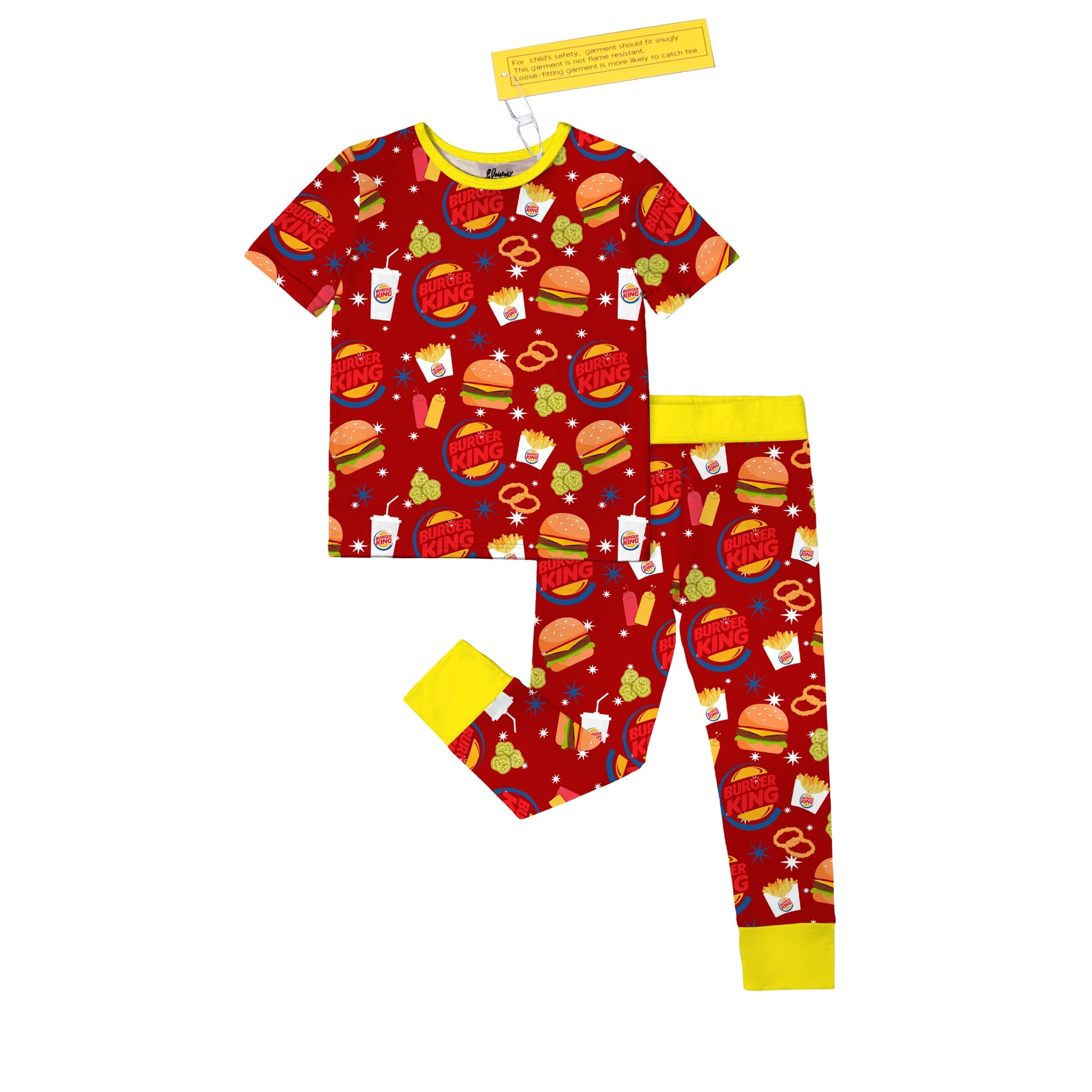 BK Have It Your Way 2 Piece Short Sleeve and Pants