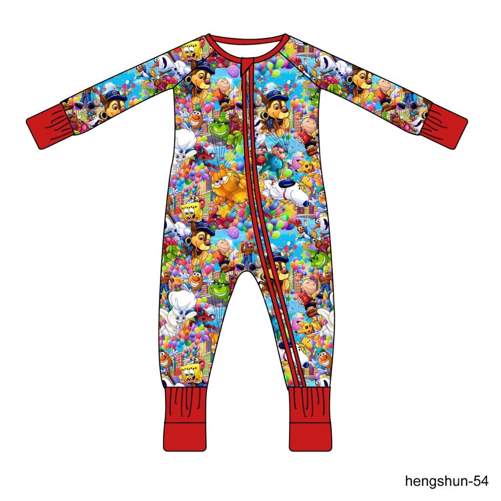 Magical Morning Parades - Long Sleeve Convertible Zippy